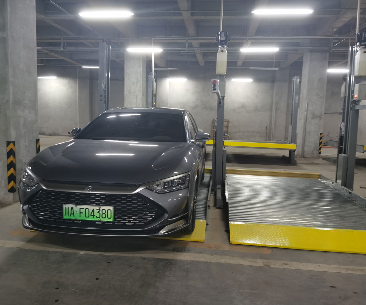 重慶雙層PSH型機械停車位過規劃