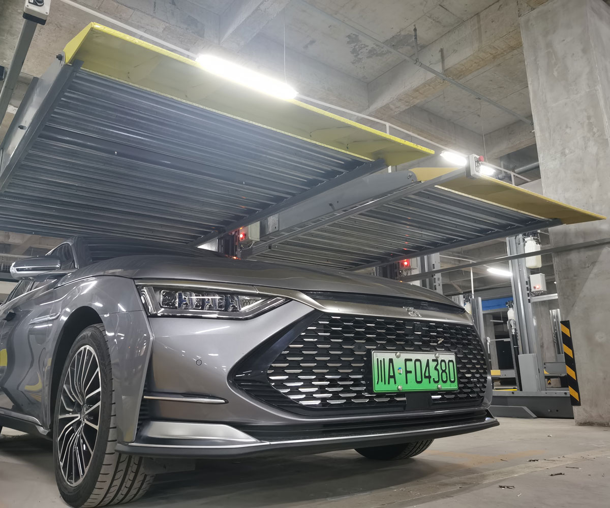 劍河雙層簡易類機械停車設備二手