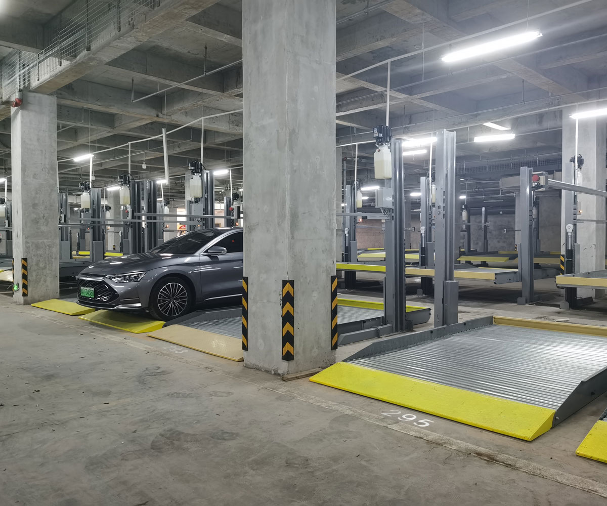 劍河二層簡易升降類機械立體車庫短租