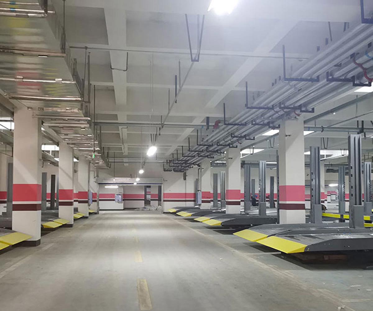 清鎮簡易式立體停車設備過驗收