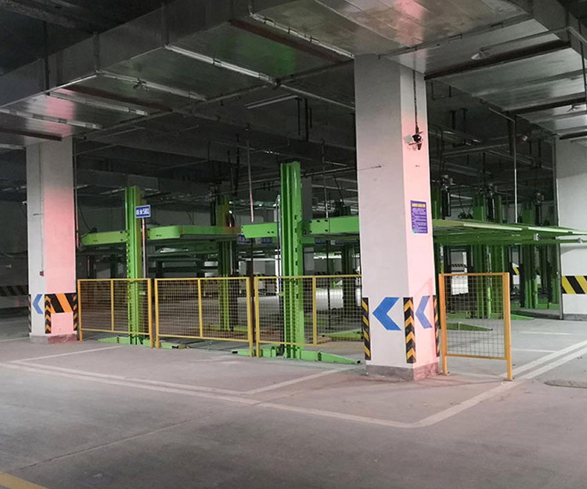 劍河2層簡易升降機械立體停車設備廠家