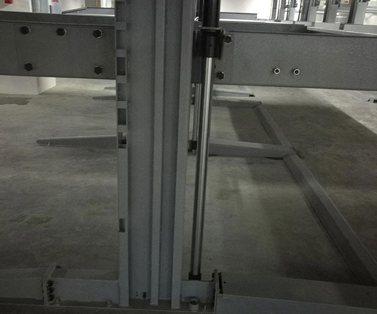 西固PSH升降橫移機械式停車庫拆除