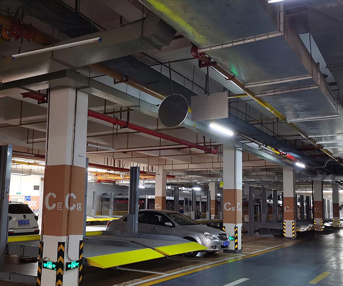 陜西雙柱簡易類立體停車設備安裝