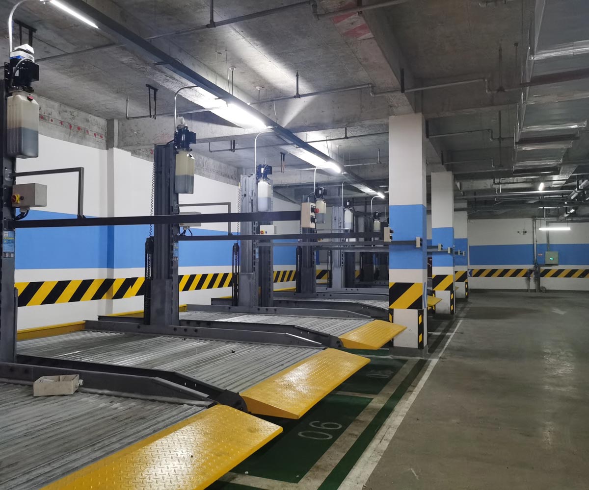 劍河小區二層簡易類立體停車