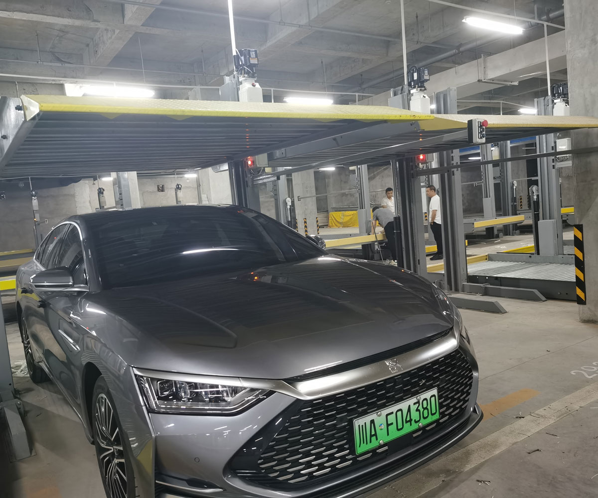 平塘PJS兩柱簡易升降機械式停車設備