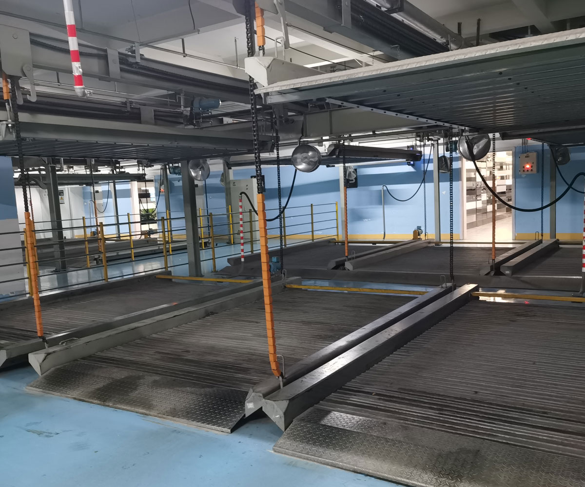 清鎮雙層左右橫移類機械式立體車庫