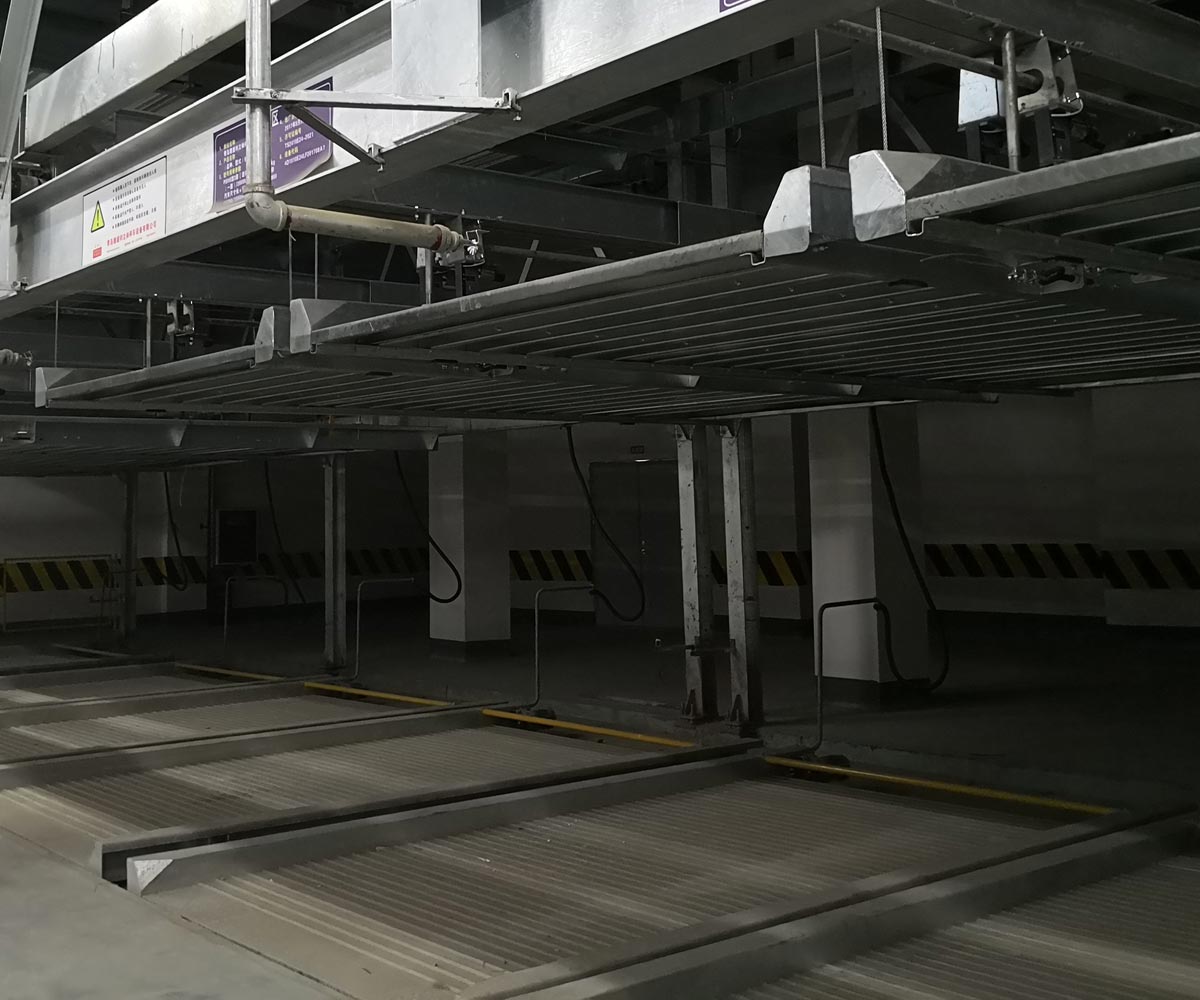 重慶兩層升降平移停車庫