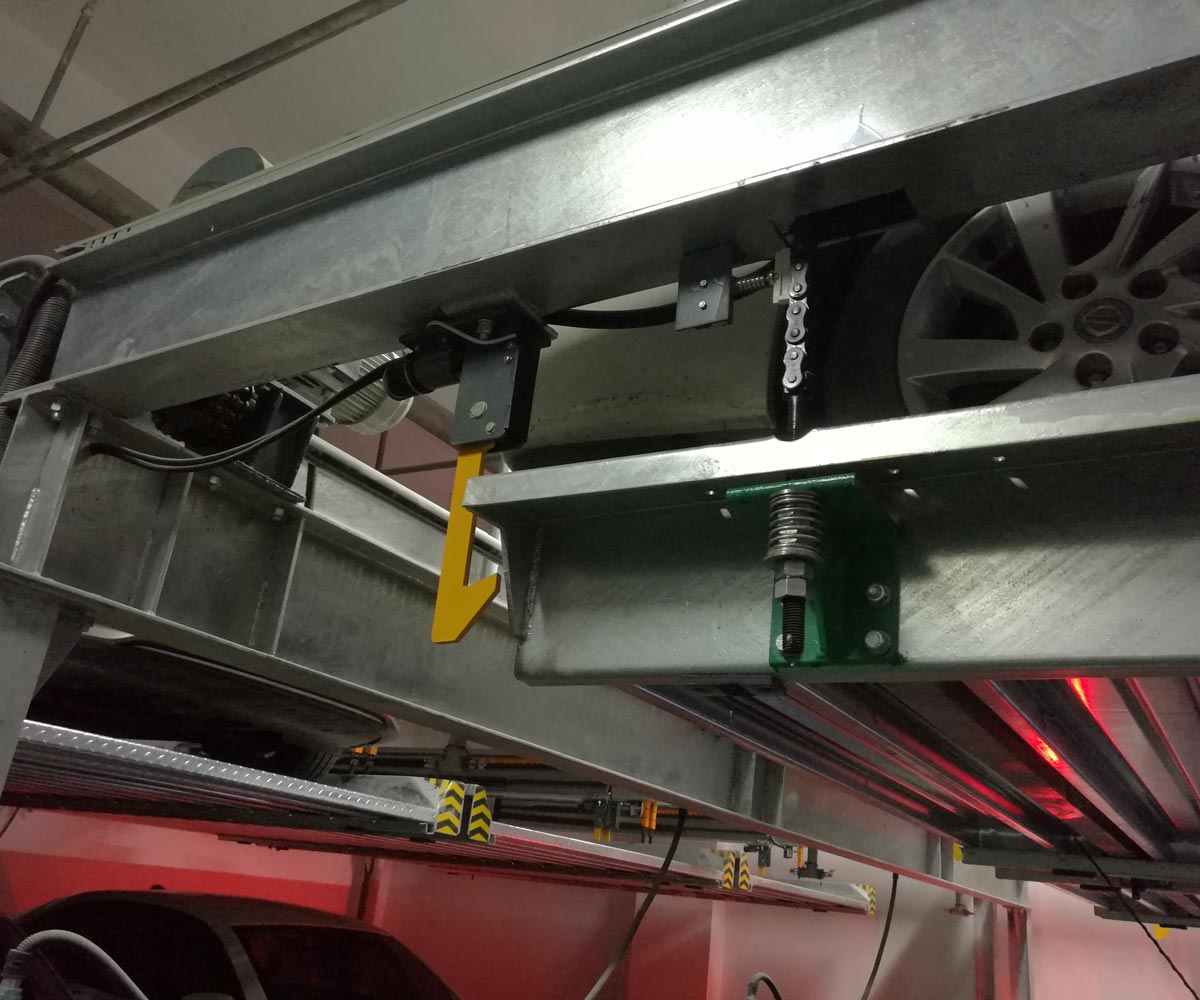 普安小區升降橫移類機械式立體停車設備