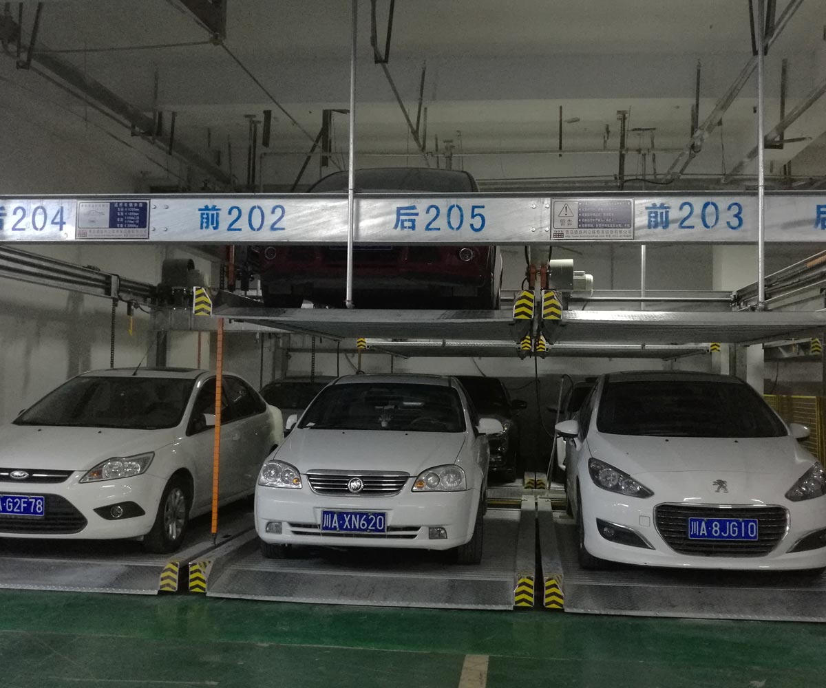 陜西四柱式上下橫移類機械停車