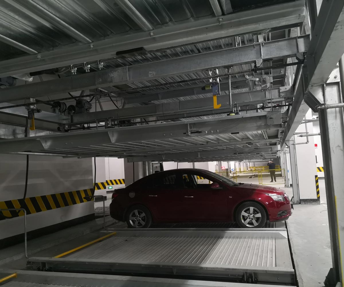 馬爾康負二正二地坑式PSH4D2四層升降橫移機械式停車設備
