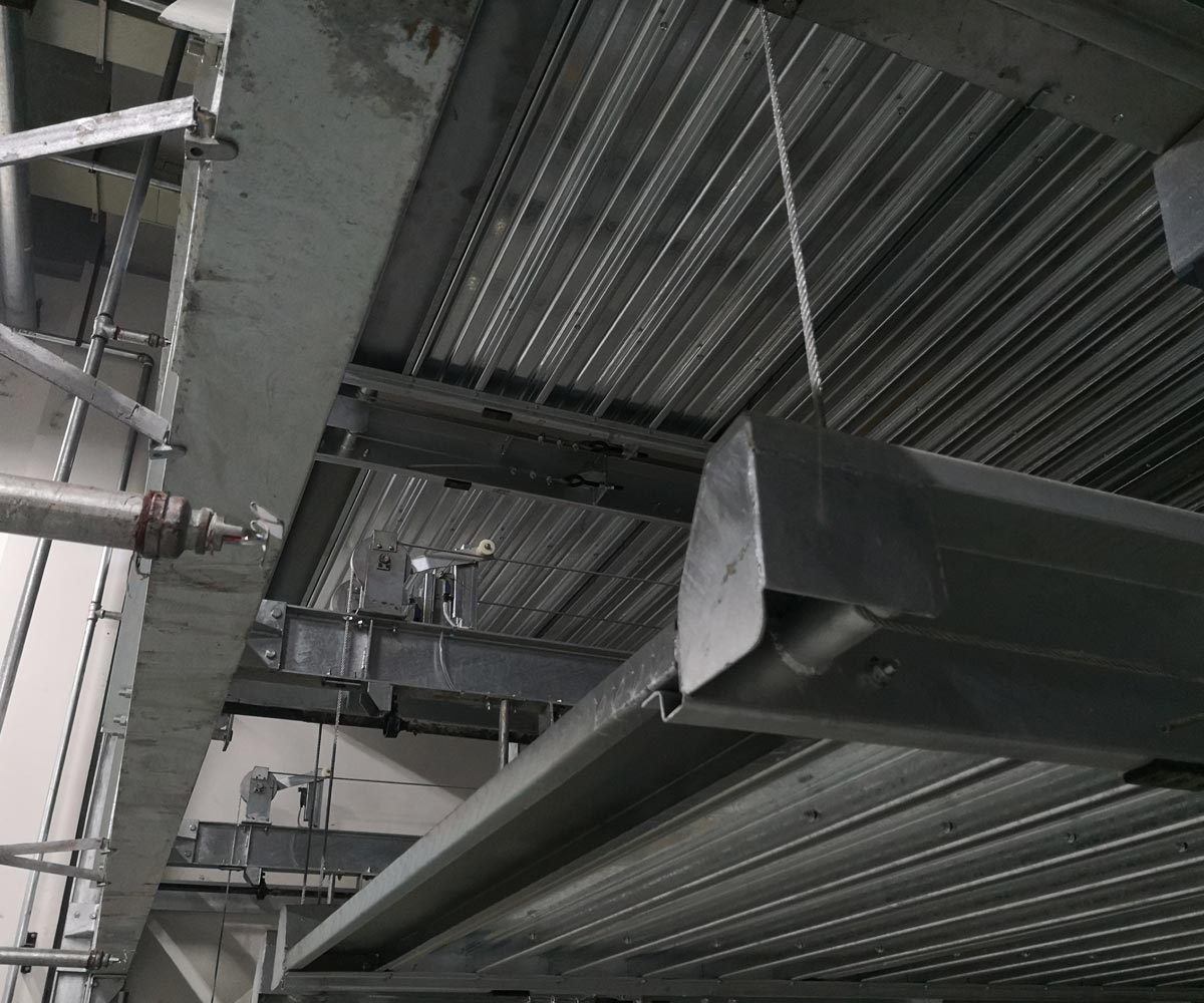 旬陽PSH2重列二層升降橫移機械式停車設備