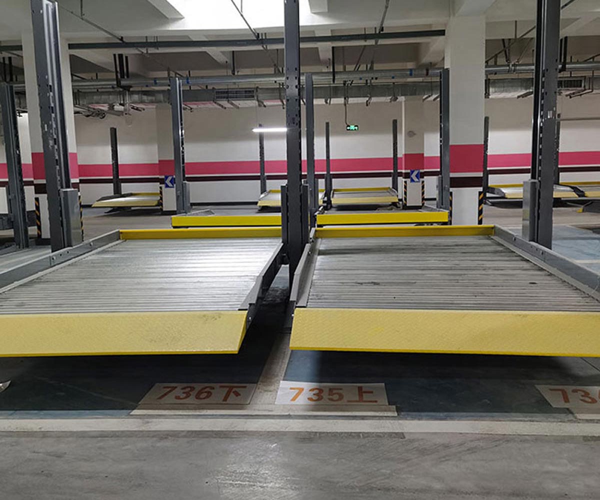 耿馬立體車庫停車入庫的技巧