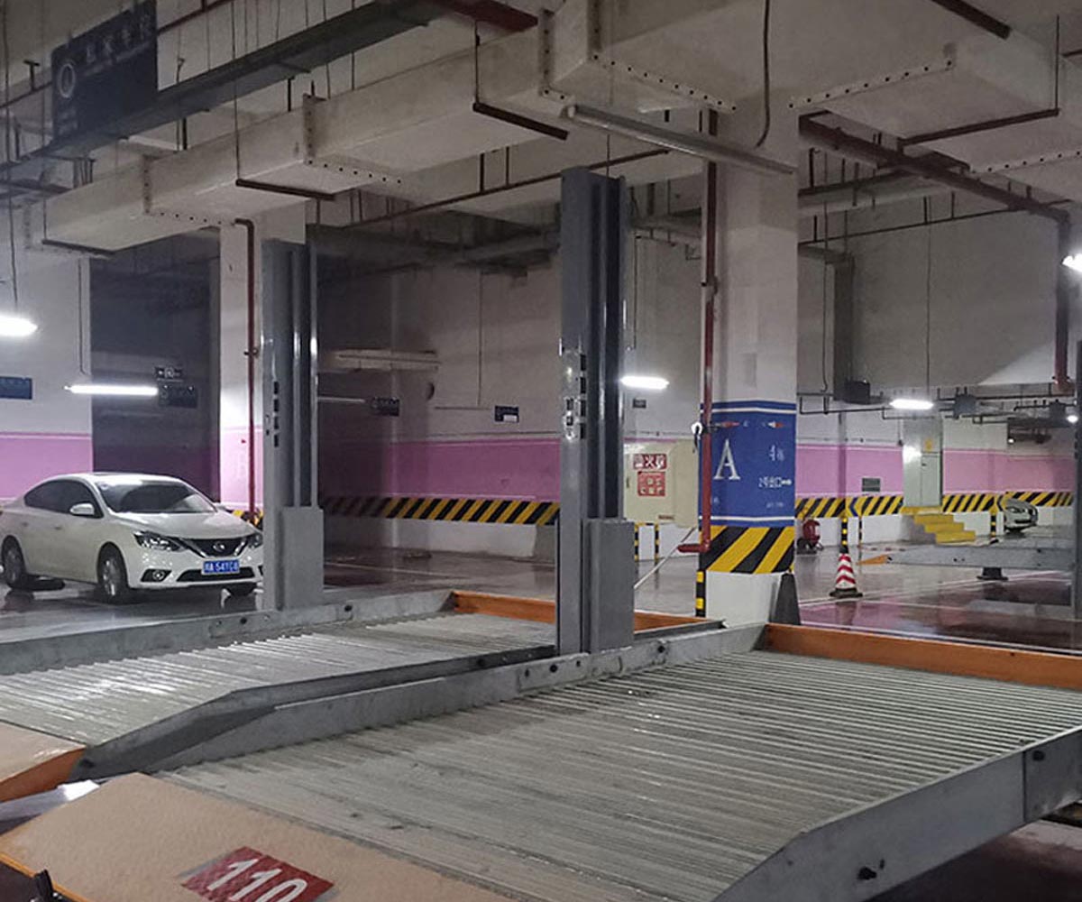 鎮(zhèn)坪PJS兩柱雙層立體停車設(shè)備技術(shù)參數(shù)